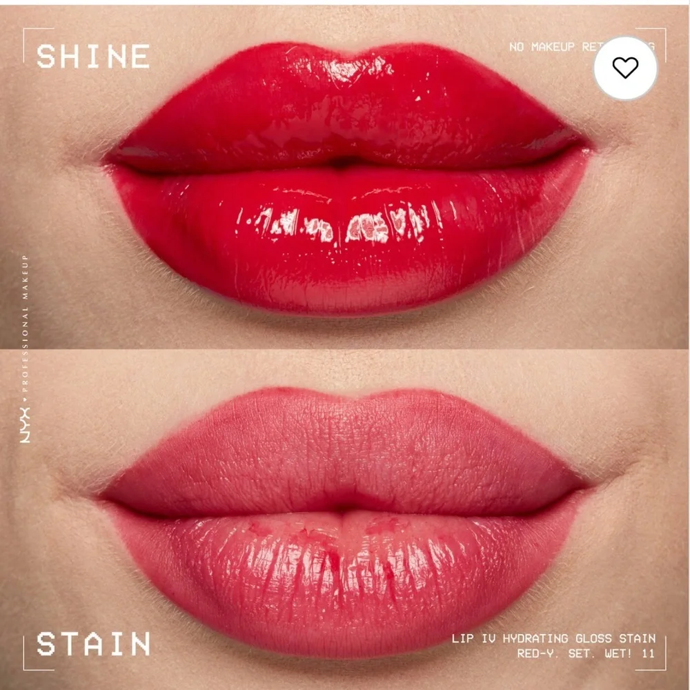 NYX Lip IV Red-y, Set, Wet!
